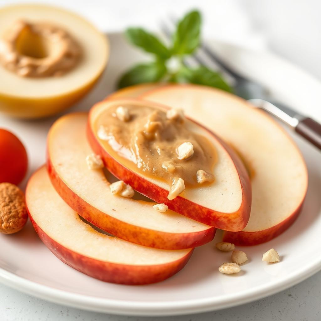 Apple Slices with Almond Butter Apple Slices with Almond Butter