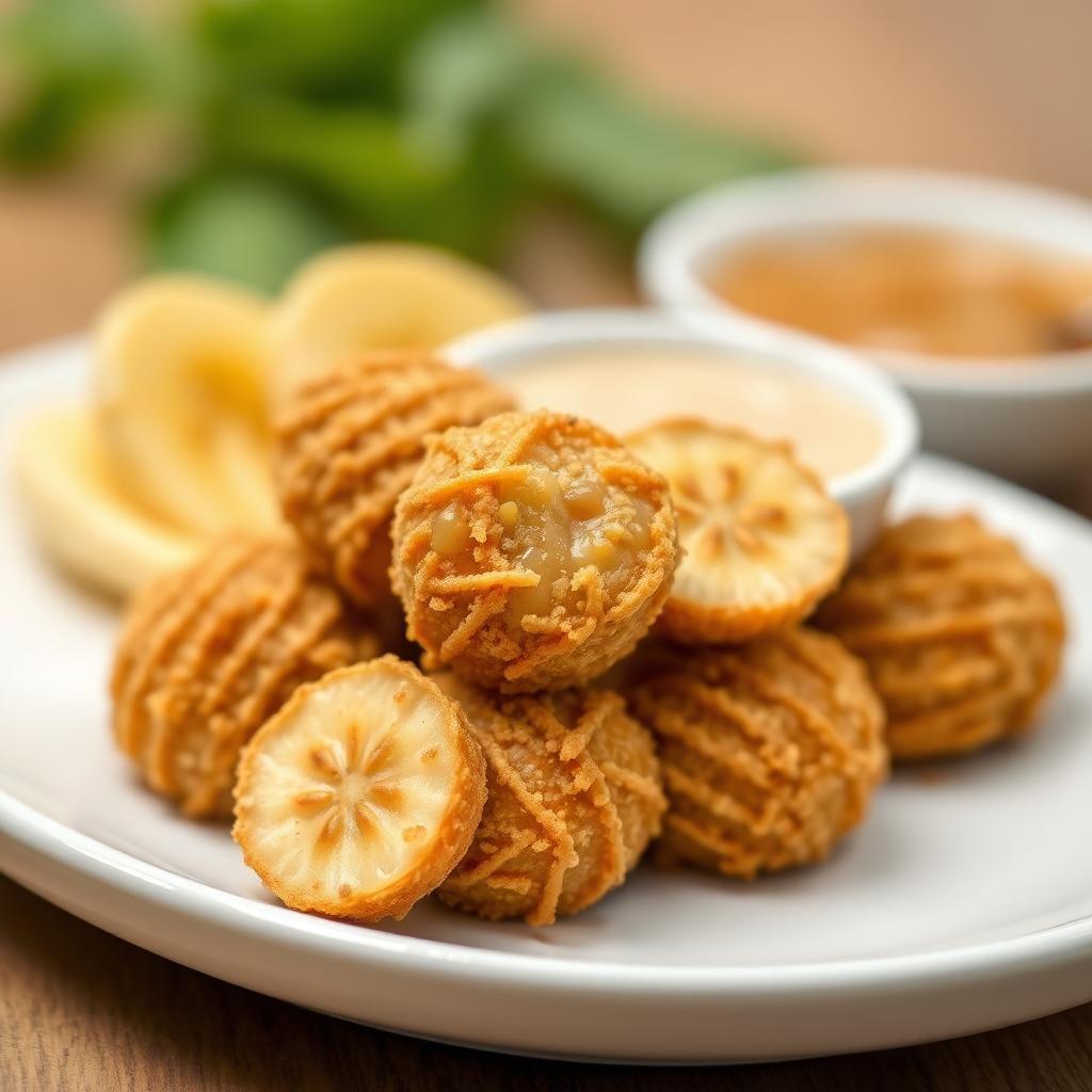 Crunchy Peanut Butter Banana Bites Crunchy Peanut Butter Banana Bites
