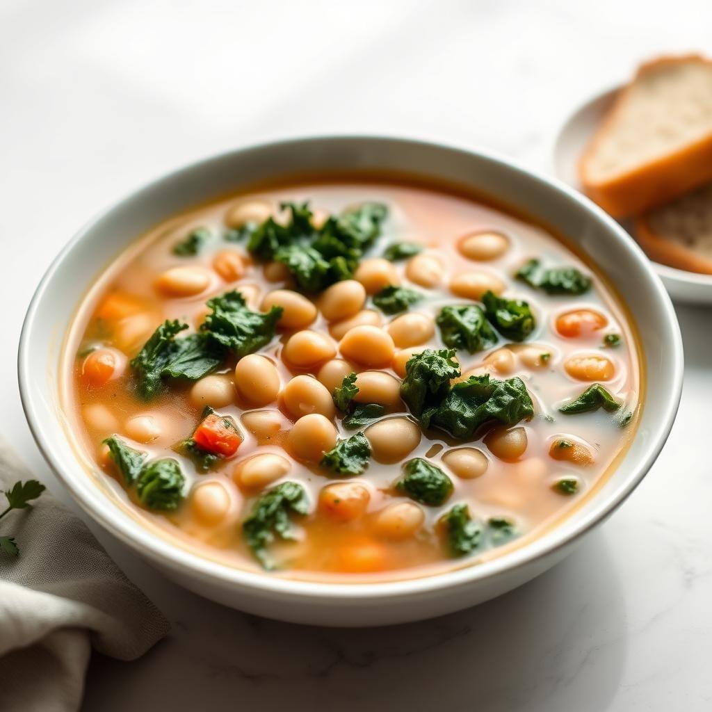 Tuscan White Bean and Kale Soup Tuscan White Bean and Kale Soup