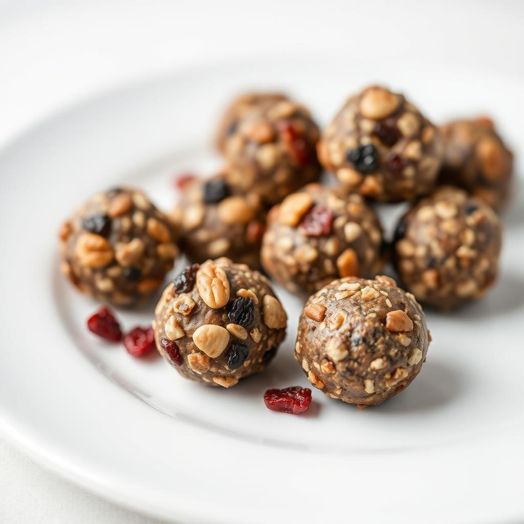 Spiced Nut & Dried Fruit Energy Bites Spiced Nut & Dried Fruit Energy Bites