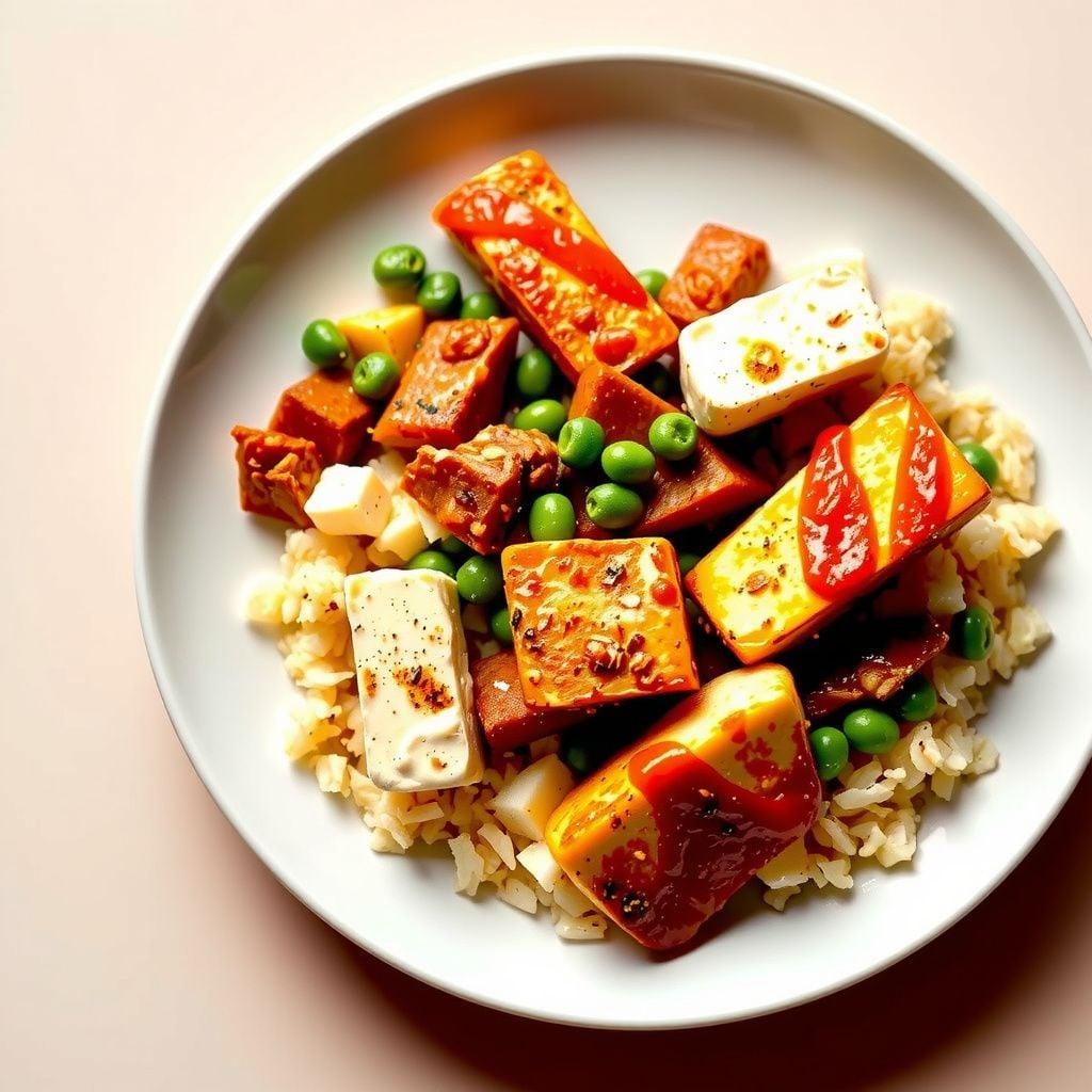 Indian Spiced Paneer & Green Pea Skillet Indian Spiced Paneer & Green Pea Skillet