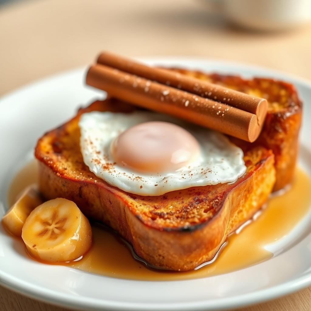 Sweet Cinnamon French Toast with Caramelized Bananas Sweet Cinnamon French Toast with Caramelized Bananas