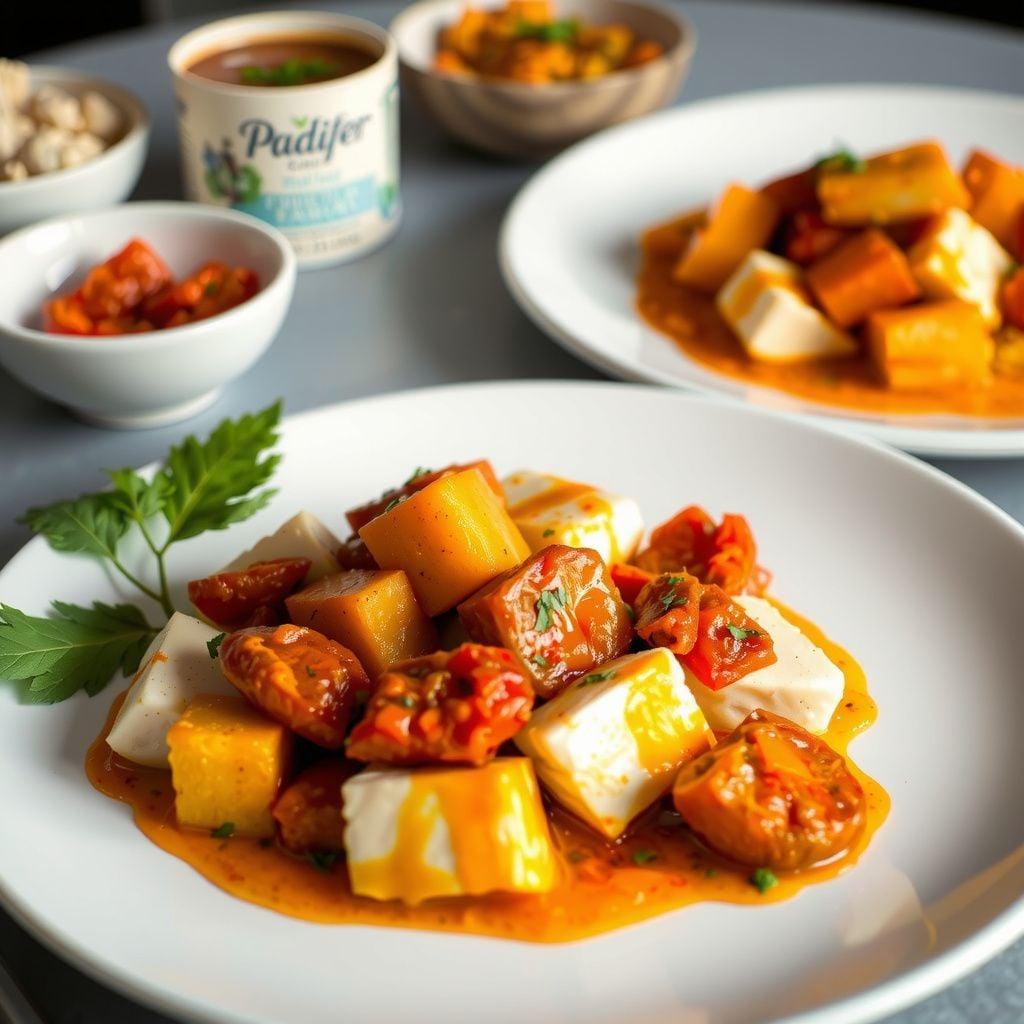 Mild Indian Paneer & Potato Simmer Mild Indian Paneer & Potato Simmer