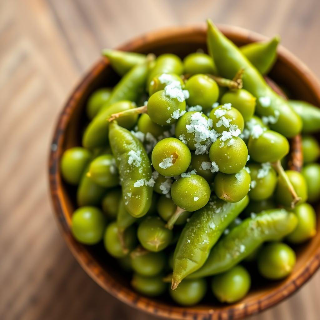 No-Cook Edamame Pods with Sea Salt No-Cook Edamame Pods with Sea Salt