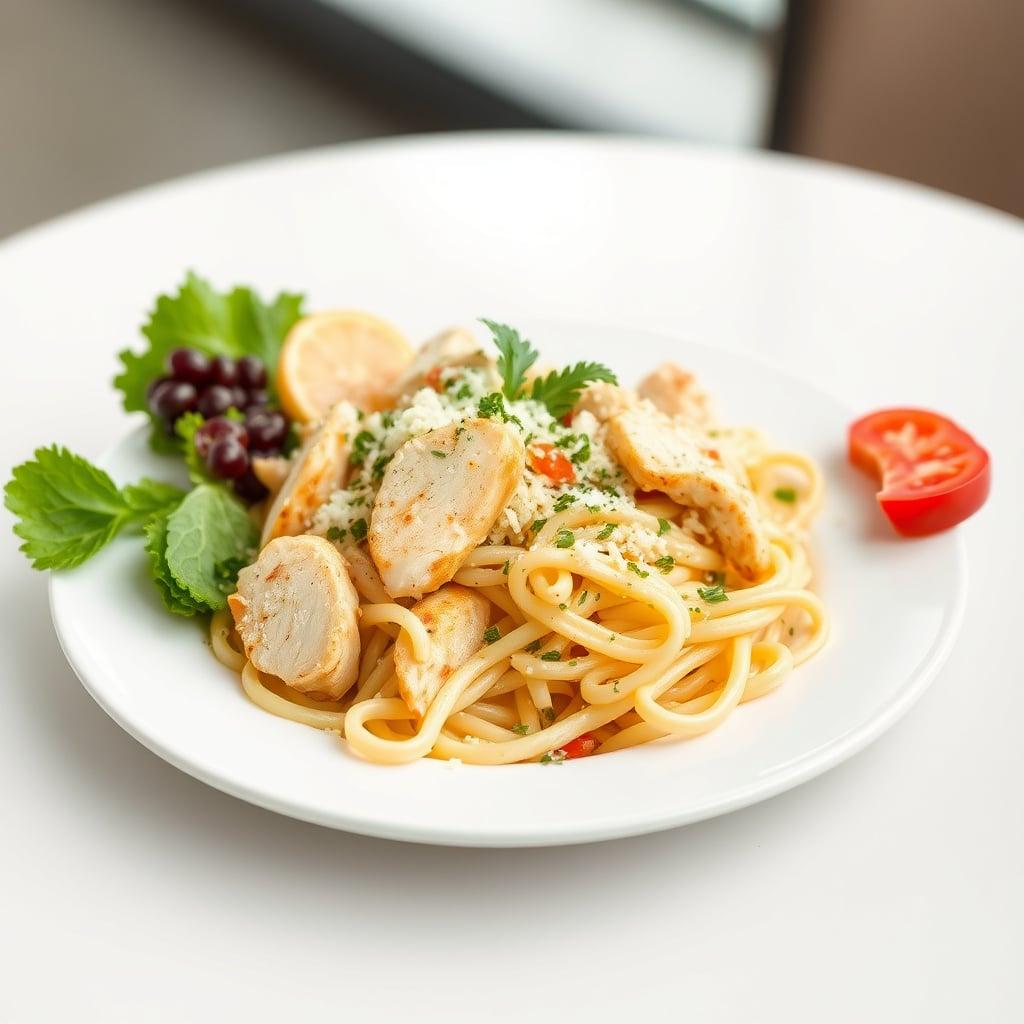 Chicken Caesar Pasta Salad