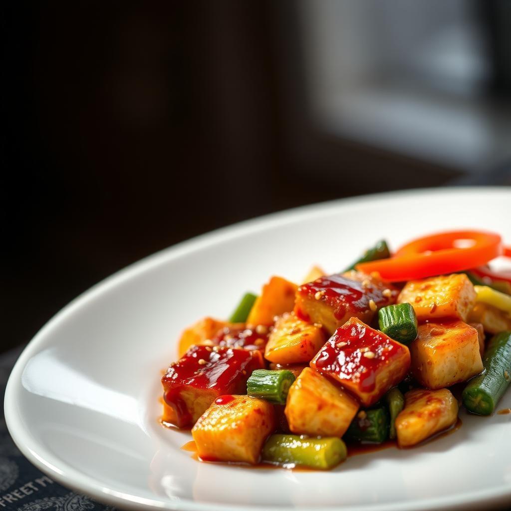 Teriyaki Glazed Tofu & Vegetable Stir-Fry Teriyaki Glazed Tofu & Vegetable Stir-Fry