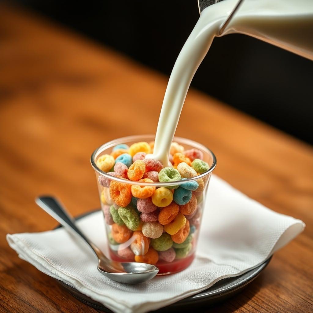 Instant Cereal Cup with Milk Instant Cereal Cup with Milk