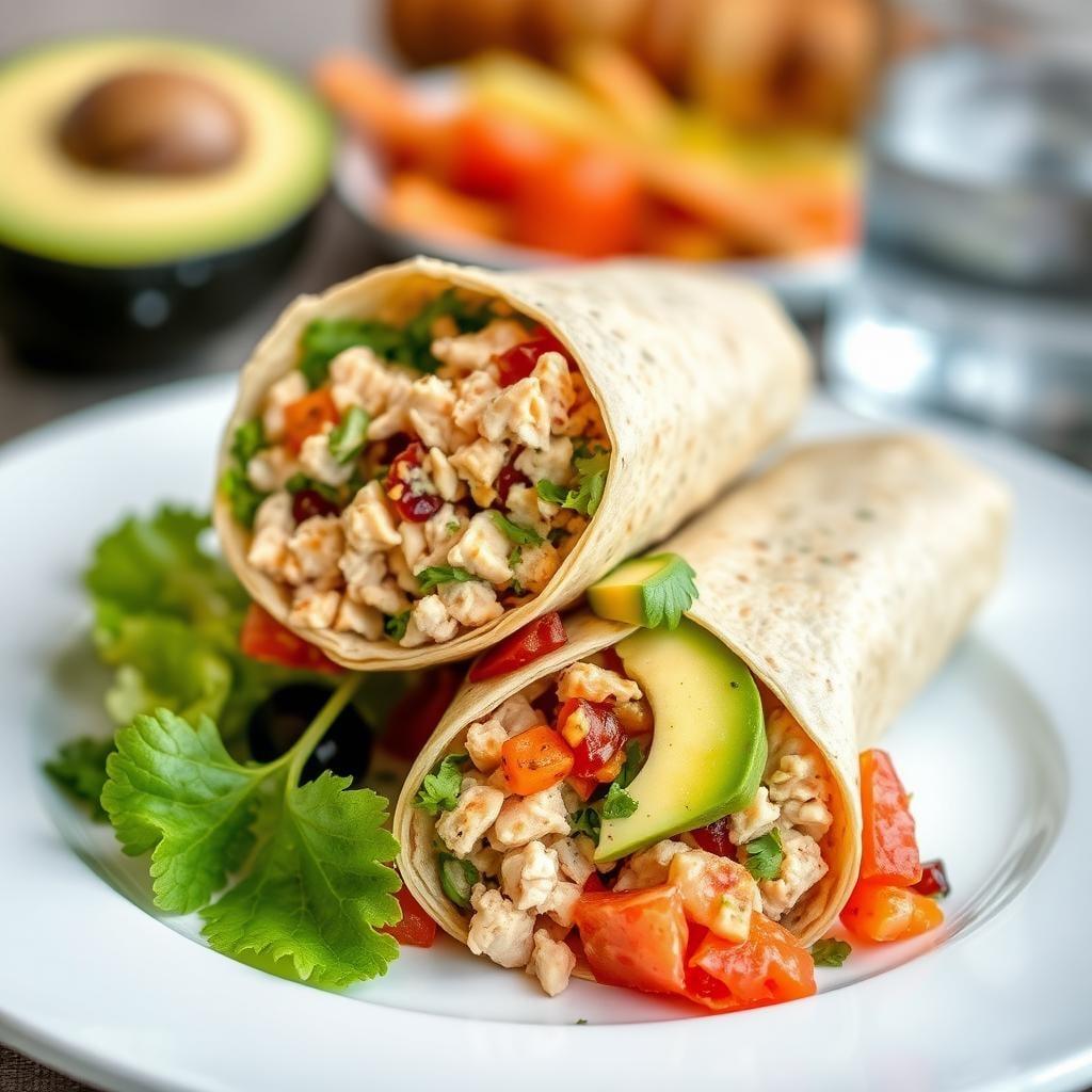 Southwest Turkey and Avocado Wrap Southwest Turkey and Avocado Wrap