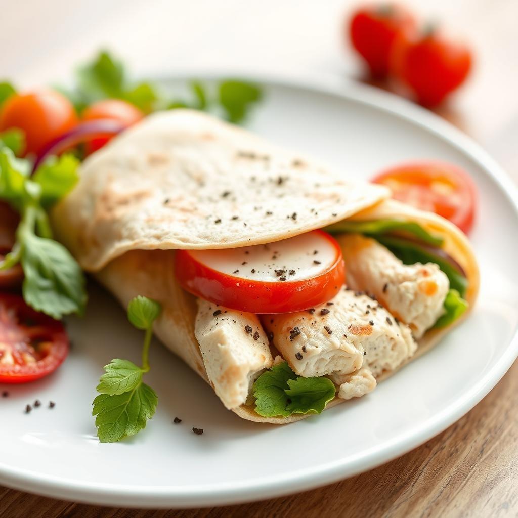 Caprese Chicken Wrap