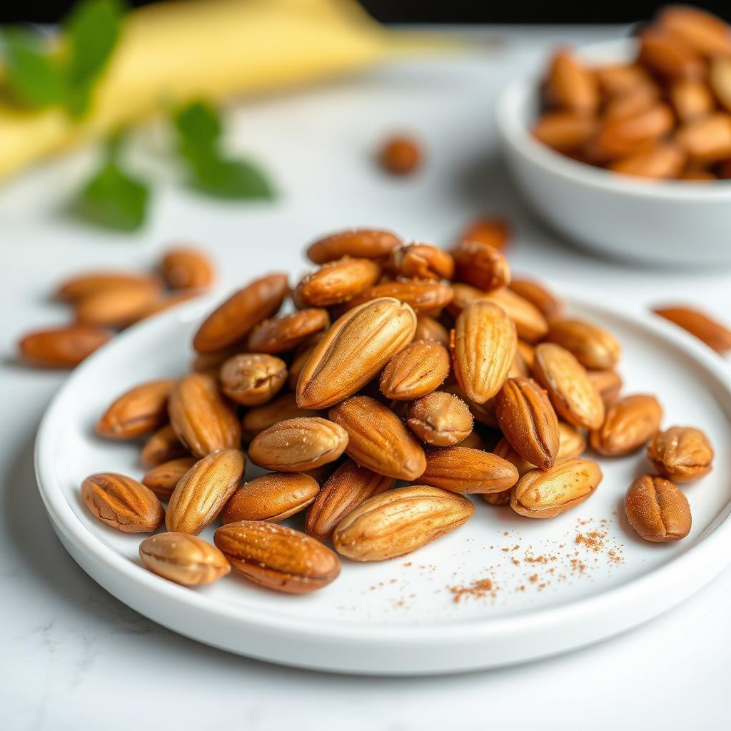 Honey Cinnamon Roasted Almonds Honey Cinnamon Roasted Almonds