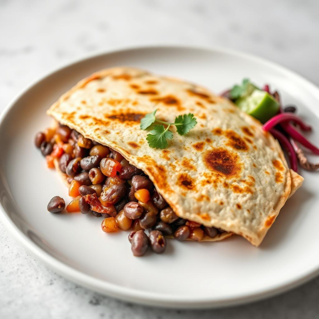 Black Bean Quesadilla
