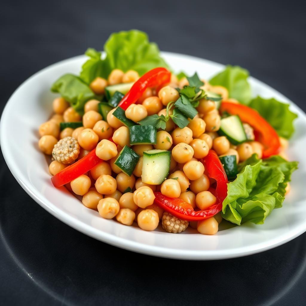 Mediterranean Chickpea & Cucumber Salad Mediterranean Chickpea & Cucumber Salad