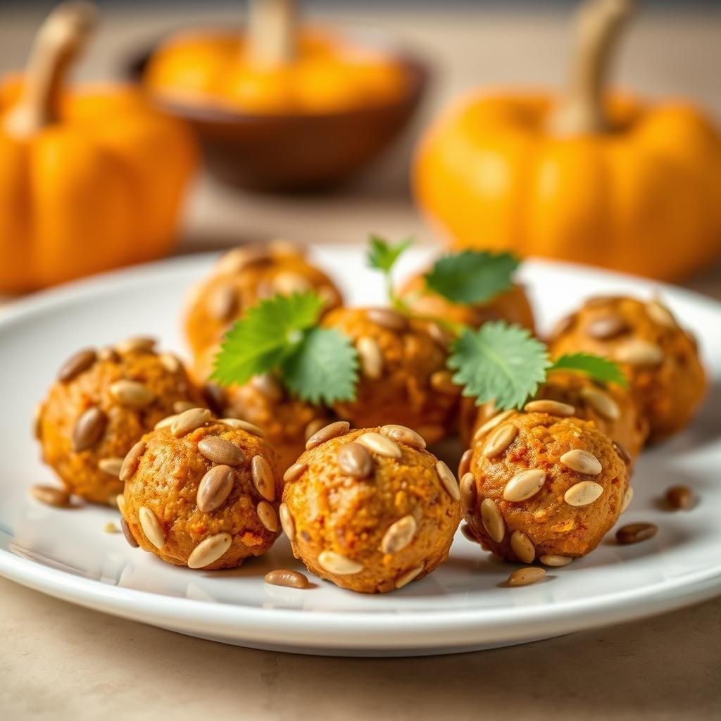 Spiced Pumpkin & Sunflower Seed Energy Bites Spiced Pumpkin & Sunflower Seed Energy Bites