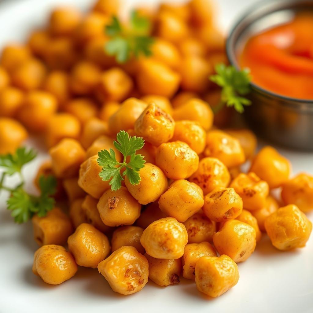 Honey-Roasted Chickpeas with Cinnamon Honey-Roasted Chickpeas with Cinnamon