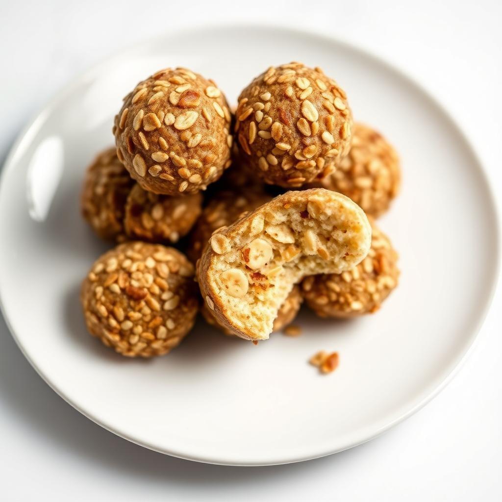 Homemade Banana Oat Energy Bites Homemade Banana Oat Energy Bites