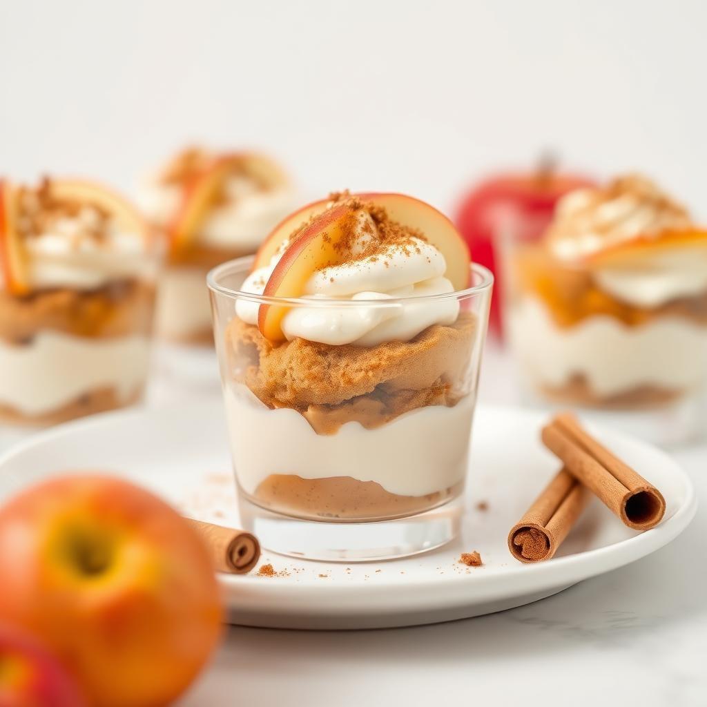 Apple Cinnamon Yogurt Parfaits