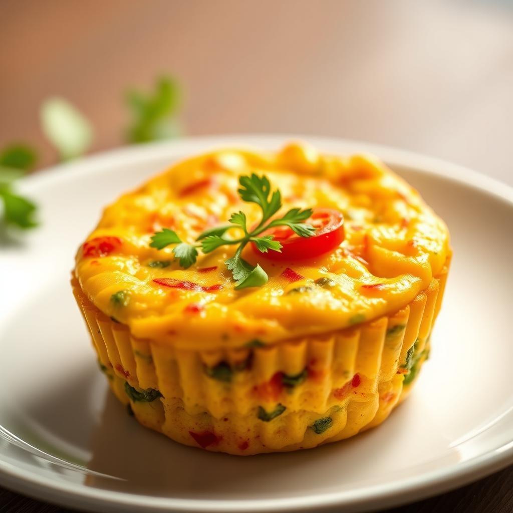 Bell Pepper and Cheese Egg Muffins