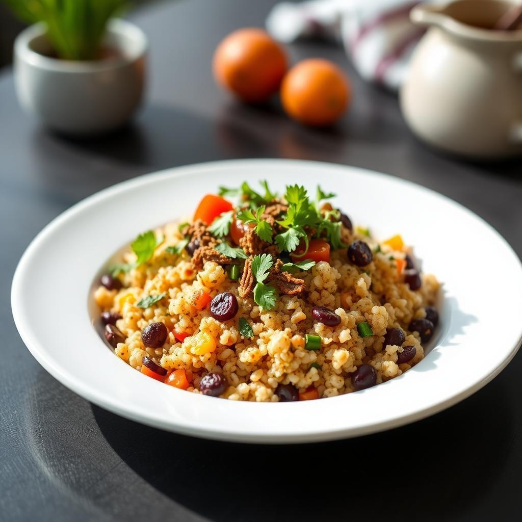 Savory Herb Breakfast Quinoa Bowls Savory Herb Breakfast Quinoa Bowls