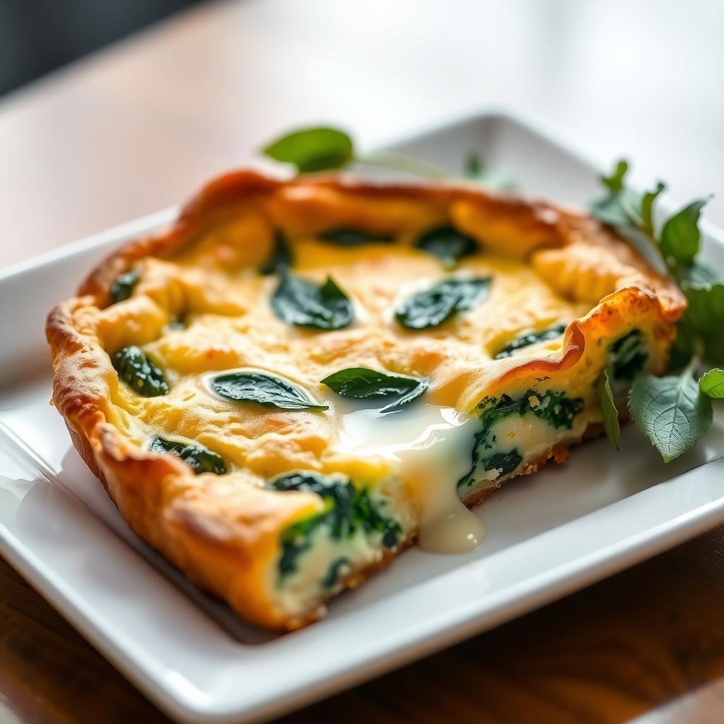 Savory Spinach & Cheddar Dutch Baby Savory Spinach & Cheddar Dutch Baby