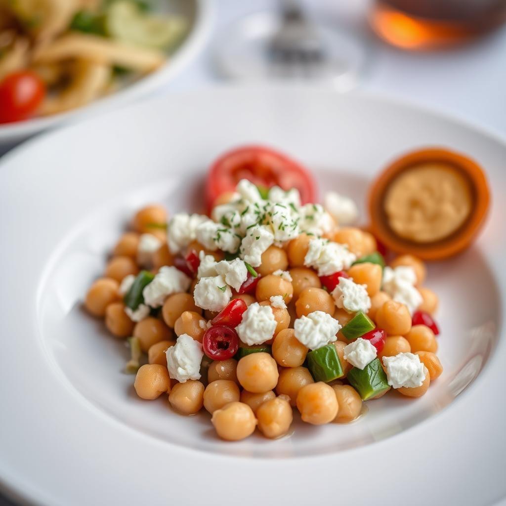 Mediterranean Chickpea Salad with Feta Mediterranean Chickpea Salad with Feta
