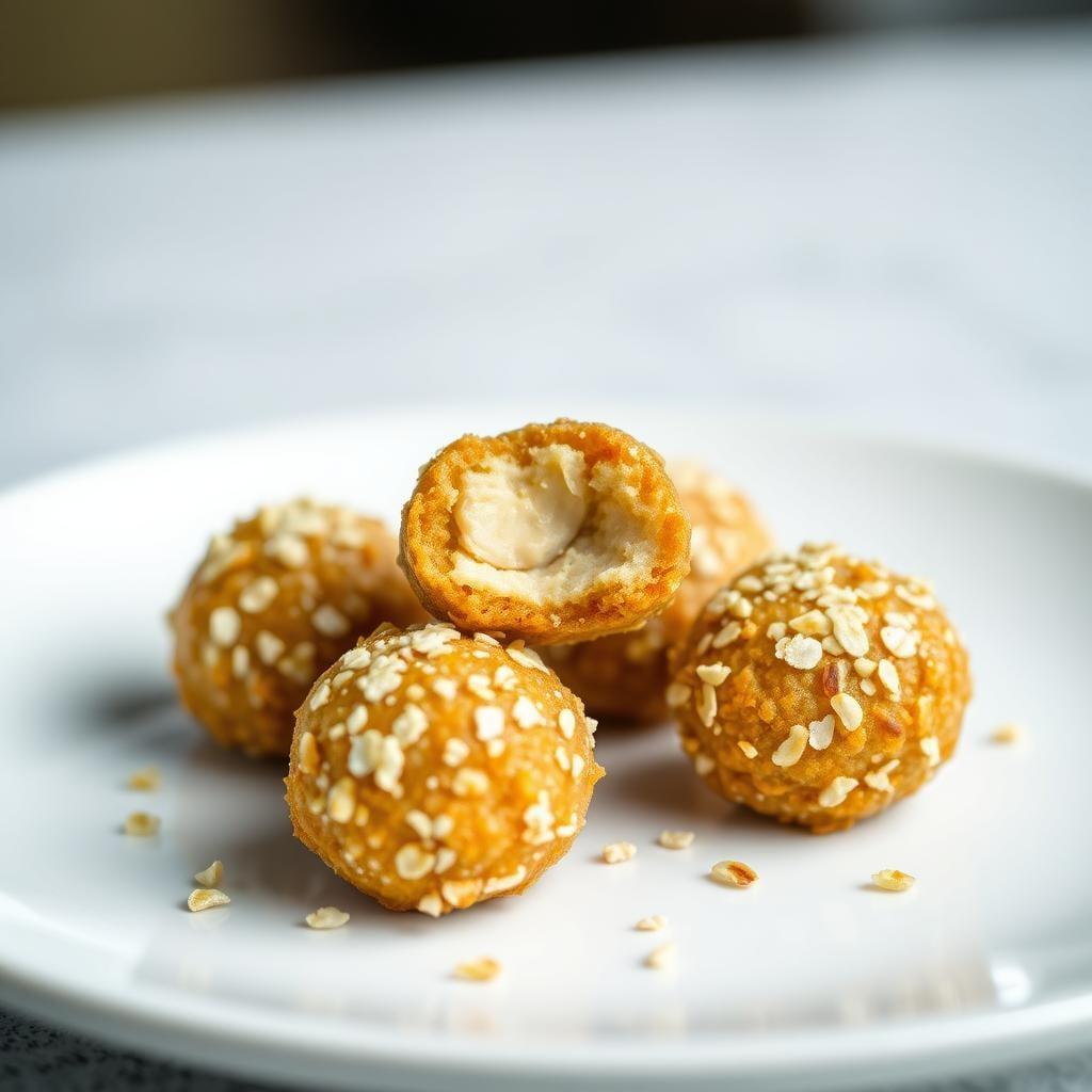 Vanilla Almond Protein Bites Vanilla Almond Protein Bites