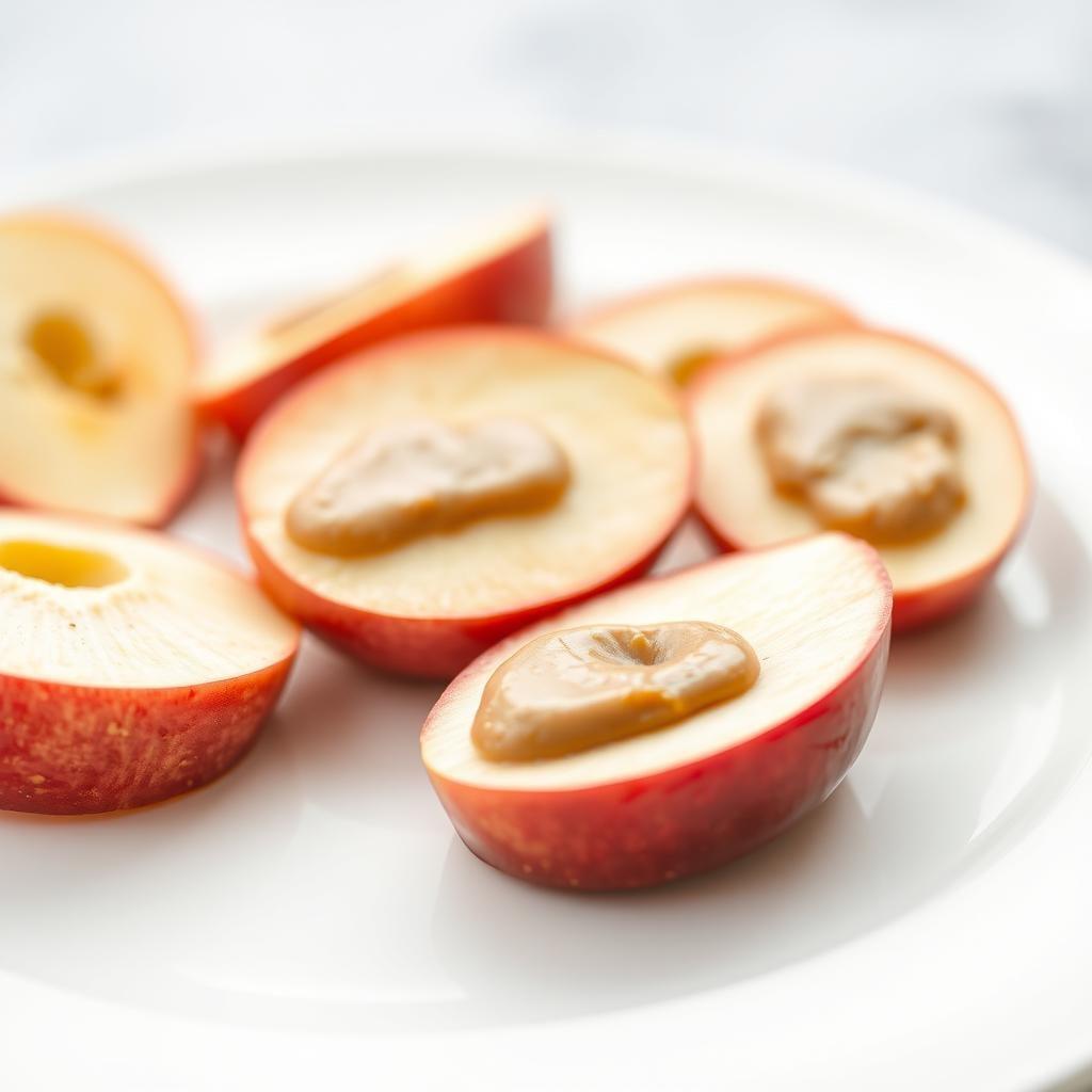 Apple Slices with Almond Butter