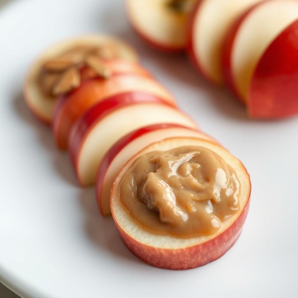 Apple Slices with Almond Butter Apple Slices with Almond Butter