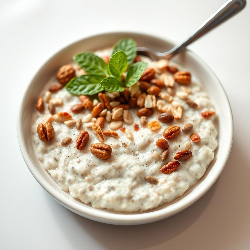 Protein-Packed Overnight Oats with Nuts and Seeds Protein-Packed Overnight Oats with Nuts and Seeds