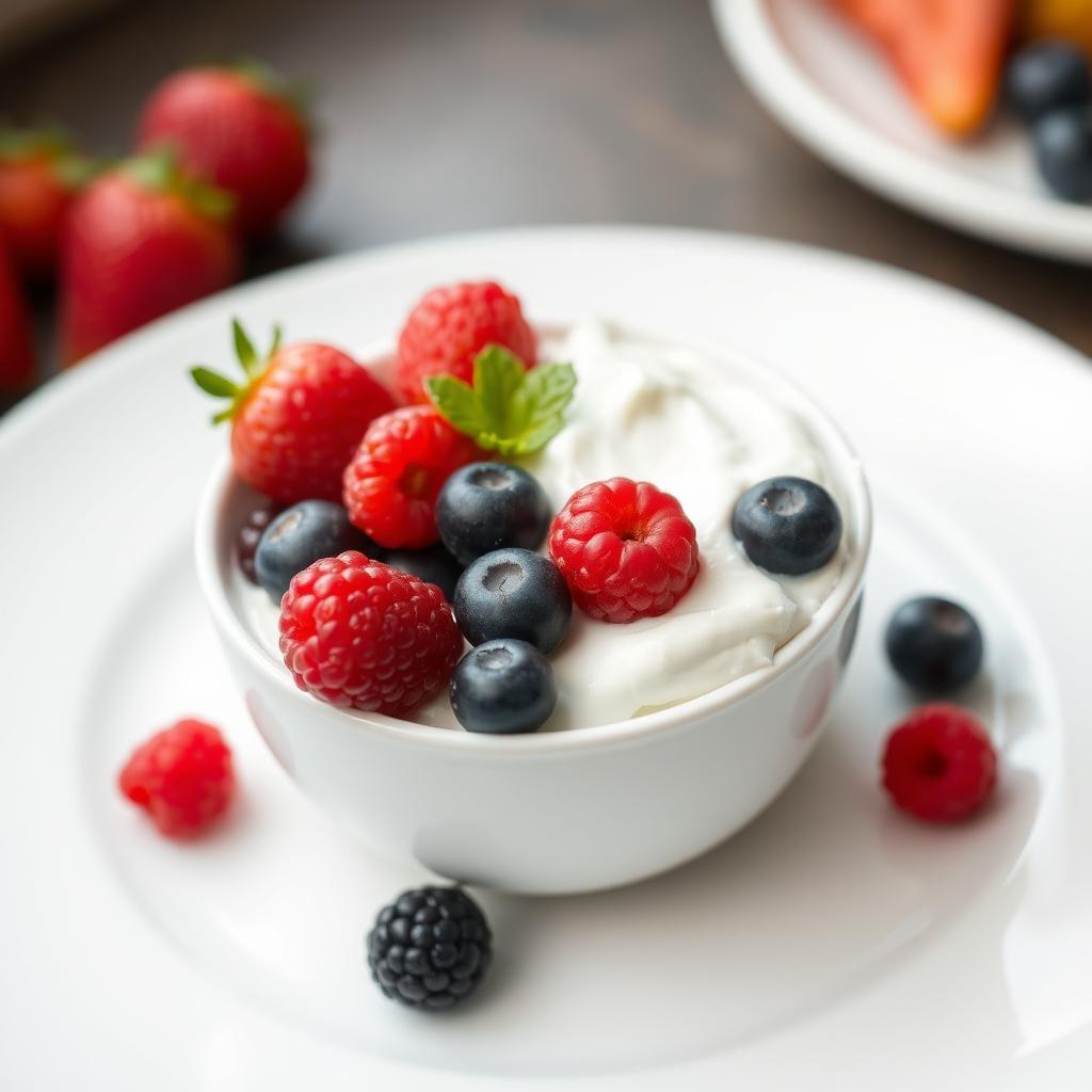 Greek Yogurt with Berries Greek Yogurt with Berries