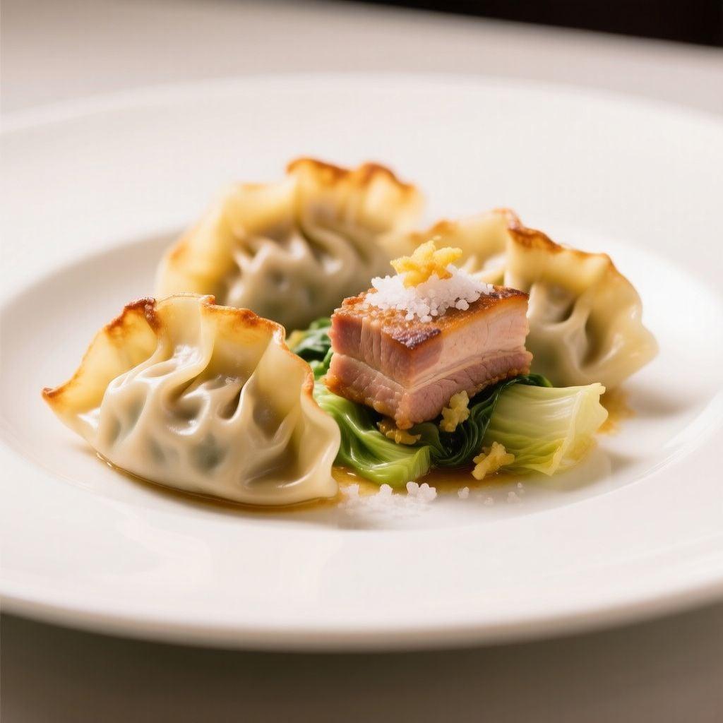 Master the Starch Slurry Technique for Crispy Lace-Skirt Dumplings