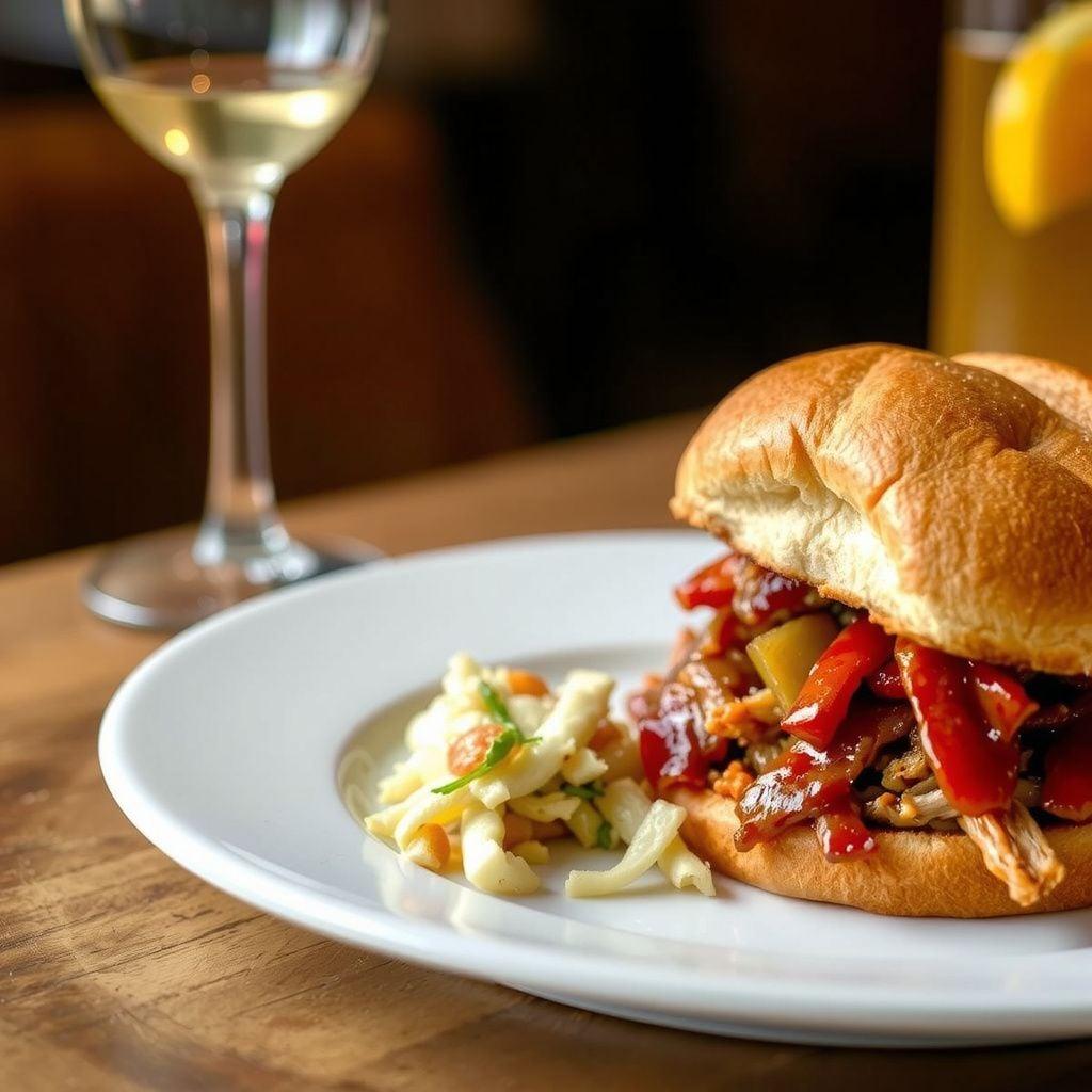 BBQ Pulled Pork Sandwich BBQ Pulled Pork Sandwich