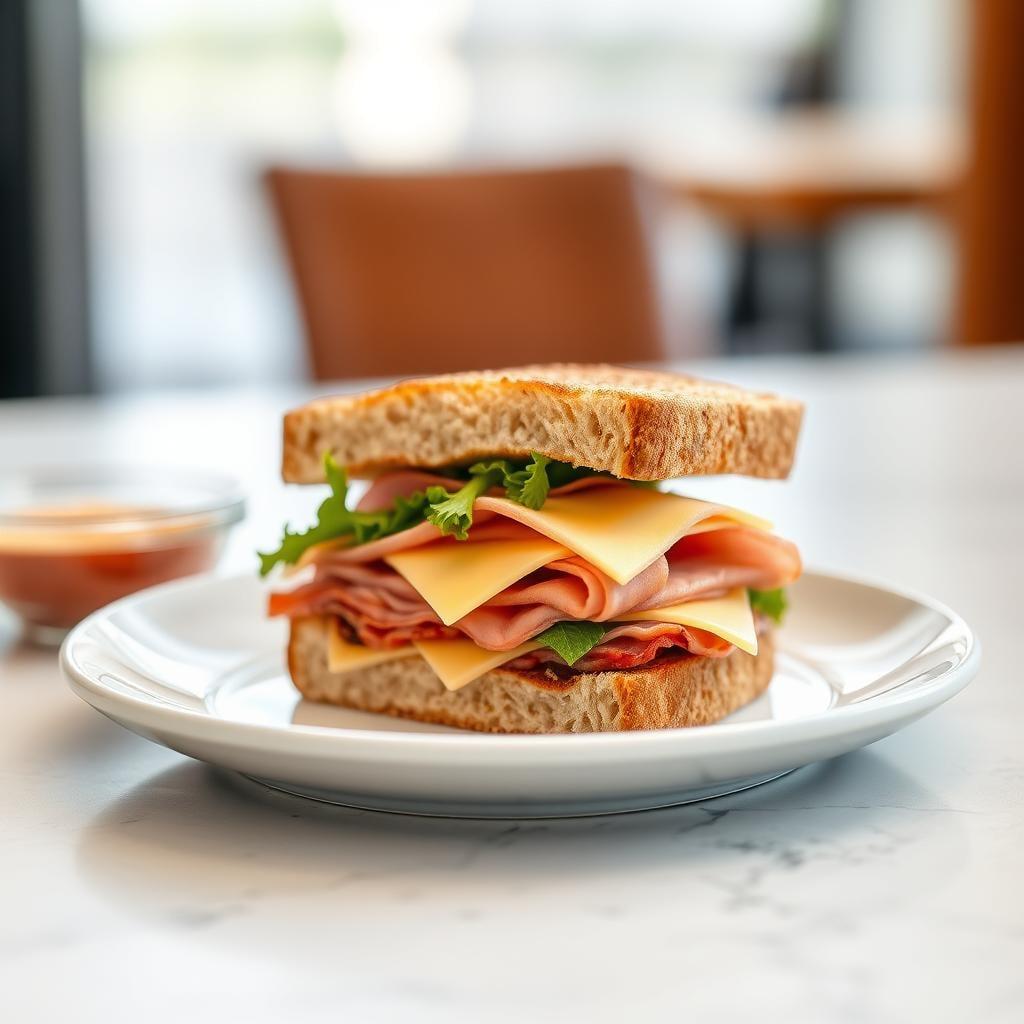 Ham and Cheese Sandwich Ham and Cheese Sandwich