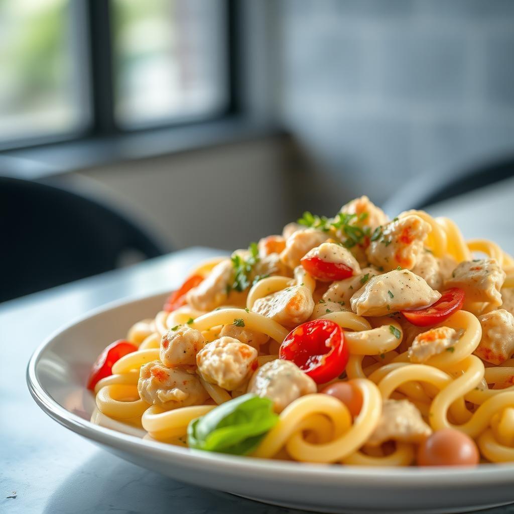 Creamy Chicken Pasta Salad Creamy Chicken Pasta Salad
