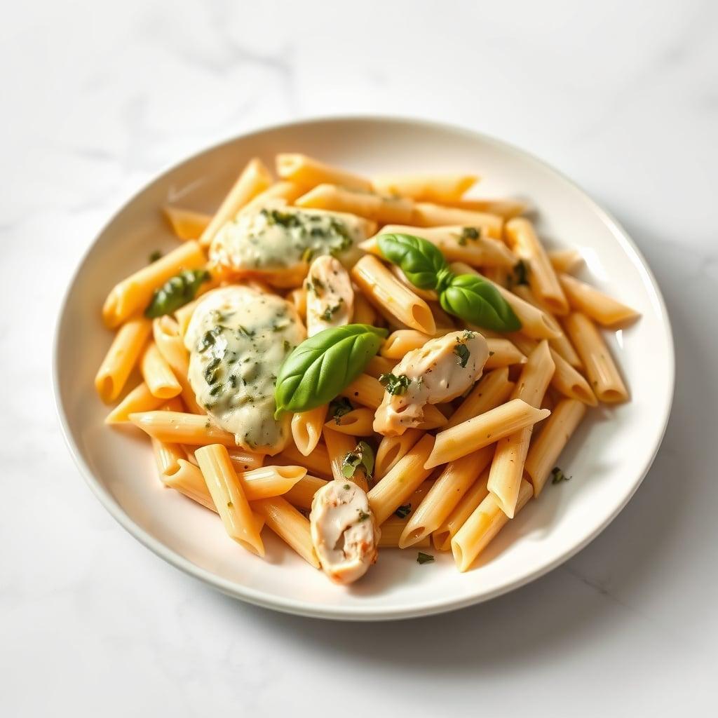 Creamy Pesto Chicken Pasta