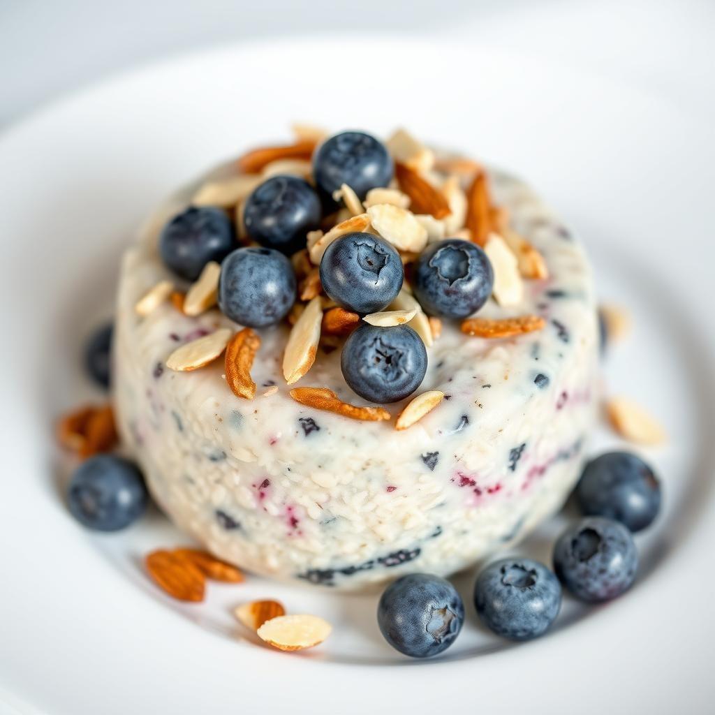 Blueberry Almond Overnight Oats