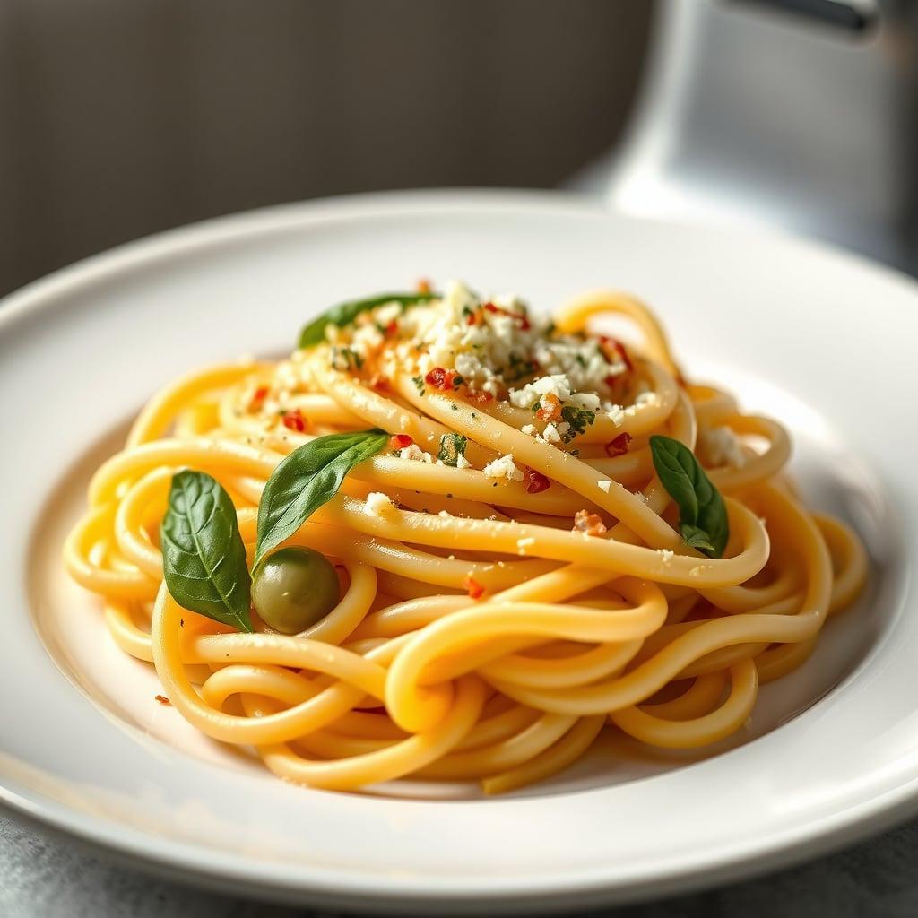 Fresh Pasta Carbonara with Stand Mixer Pasta Dough Fresh Pasta Carbonara with Stand Mixer Pasta Dough