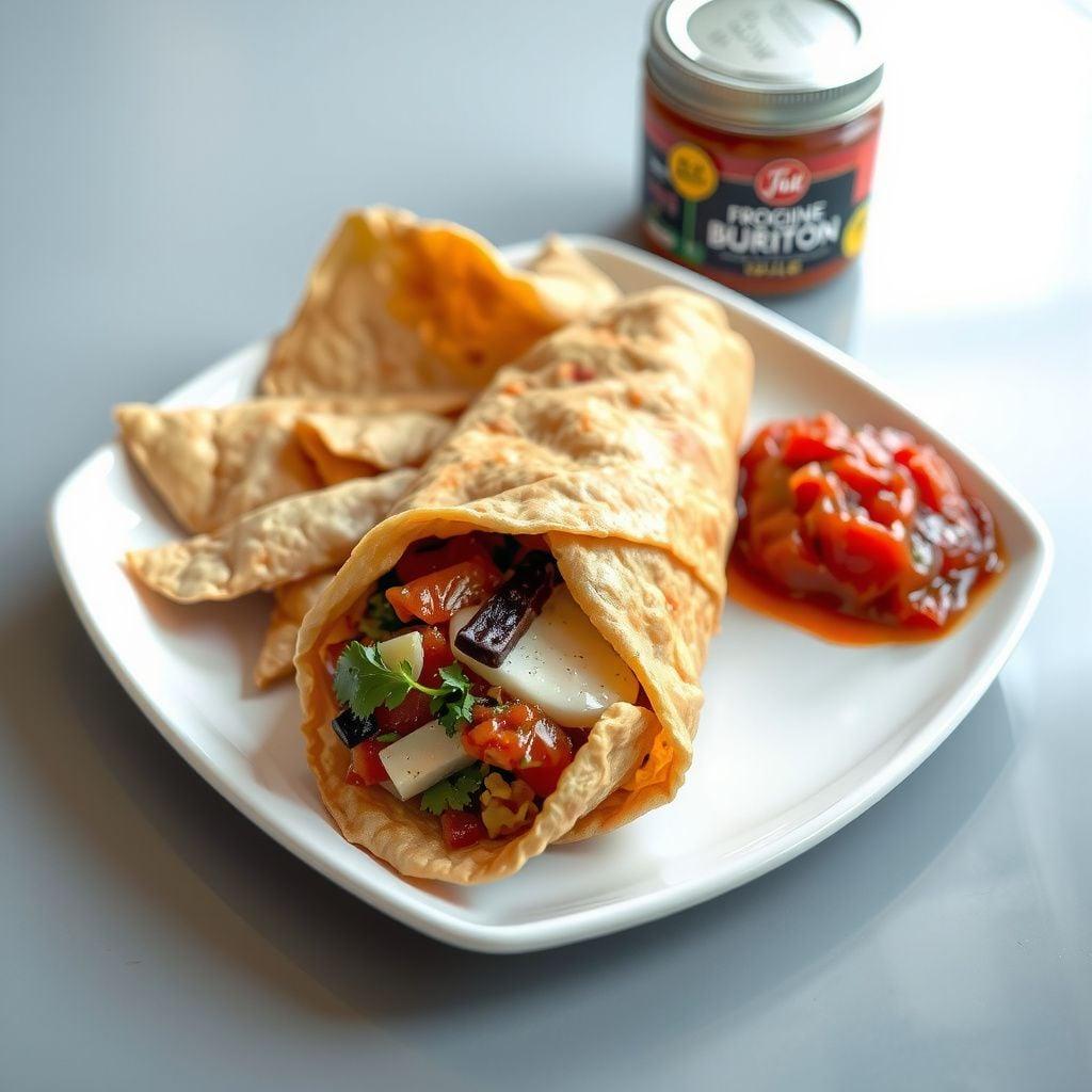 Microwave Breakfast Burrito Microwave Breakfast Burrito
