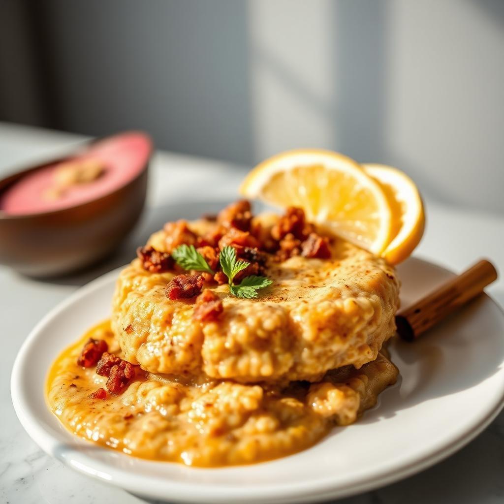 Spiced Moroccan Oat Porridge Spiced Moroccan Oat Porridge