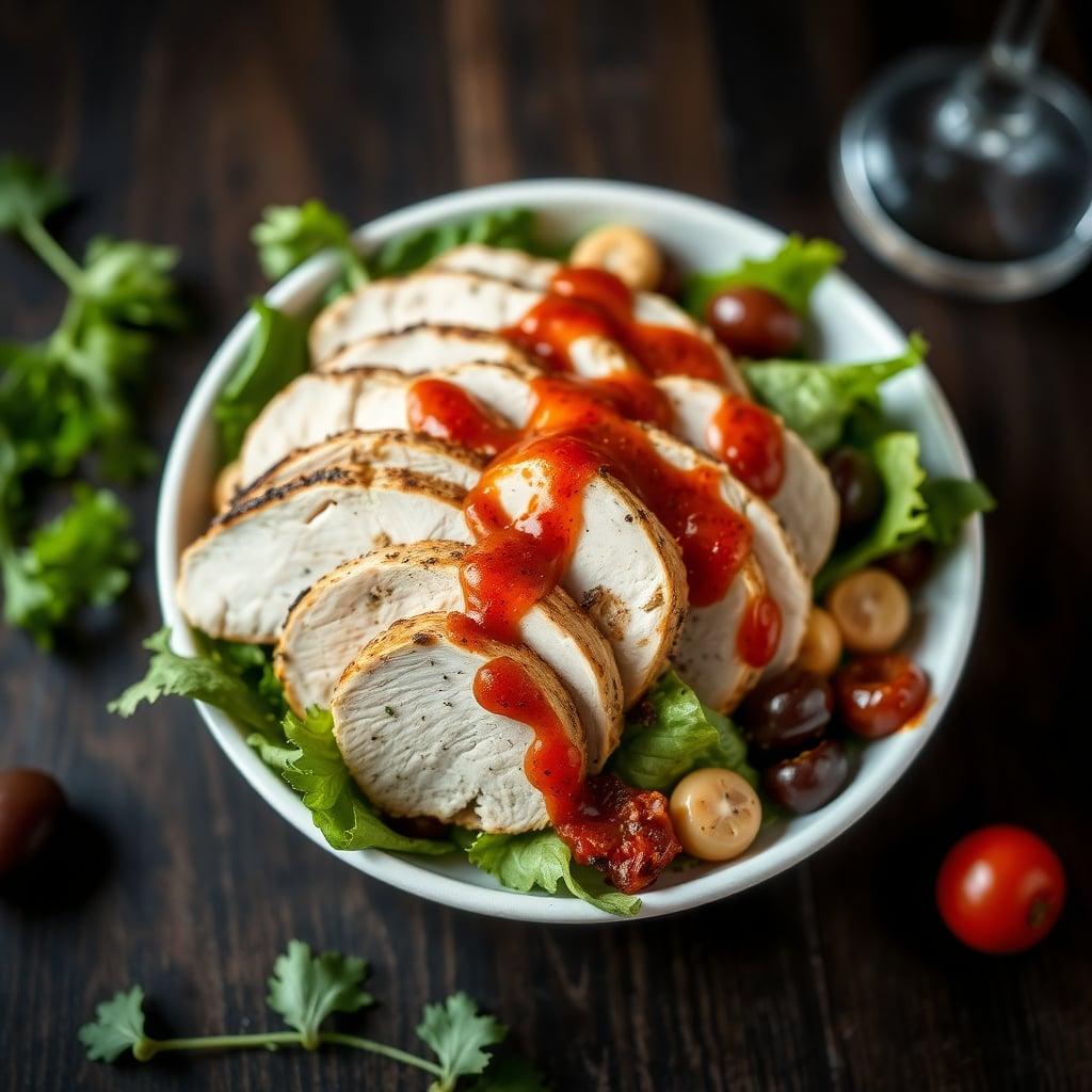 Tuscan Herb Chicken Salad with Sun-Dried Tomato Vinaigrette Tuscan Herb Chicken Salad with Sun-Dried Tomato Vinaigrette