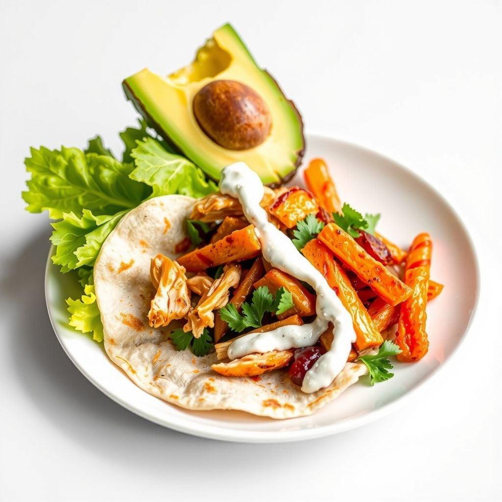 Chicken & Ranch Wrap Chicken & Ranch Wrap