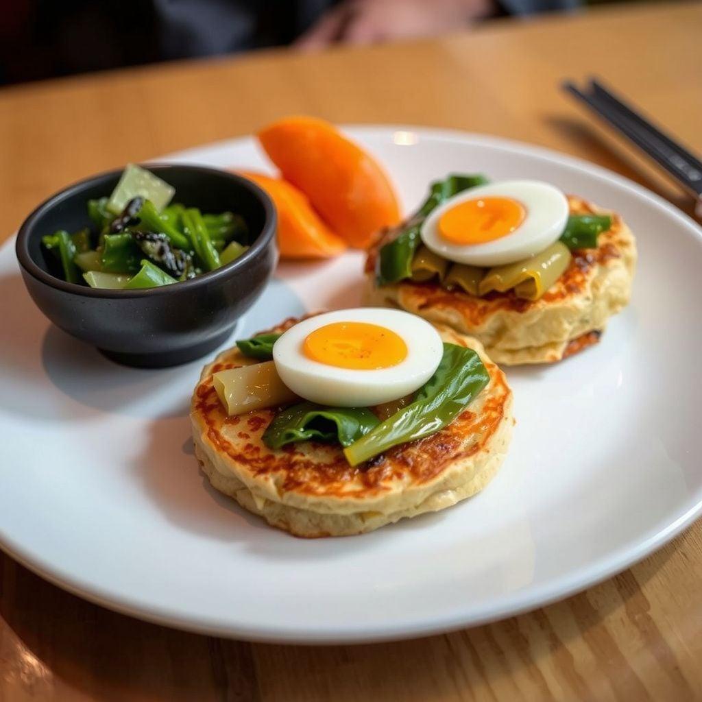 Japanese-Style Savoury Cabbage Pancakes Japanese-Style Savoury Cabbage Pancakes