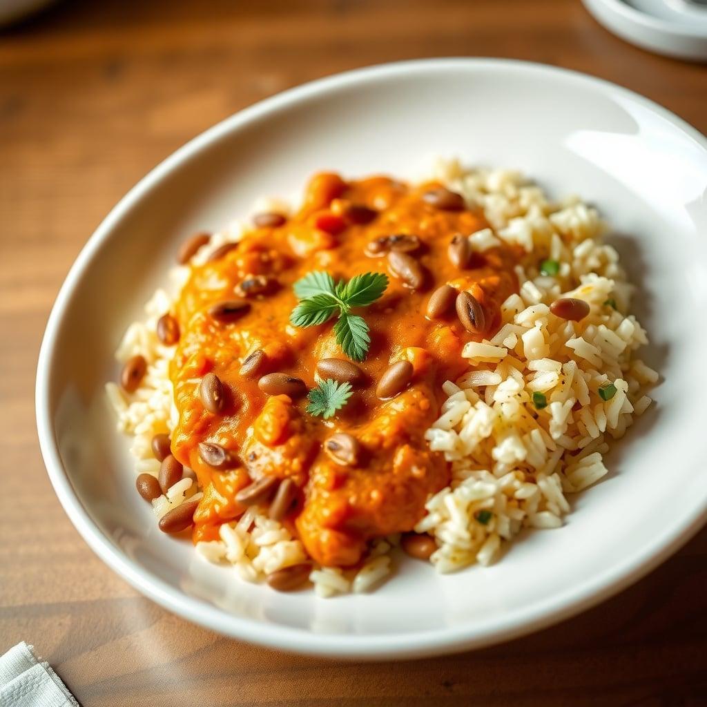 Budget-Friendly Golden Red Lentil Dal with Fragrant Cumin Rice Budget-Friendly Golden Red Lentil Dal with Fragrant Cumin Rice