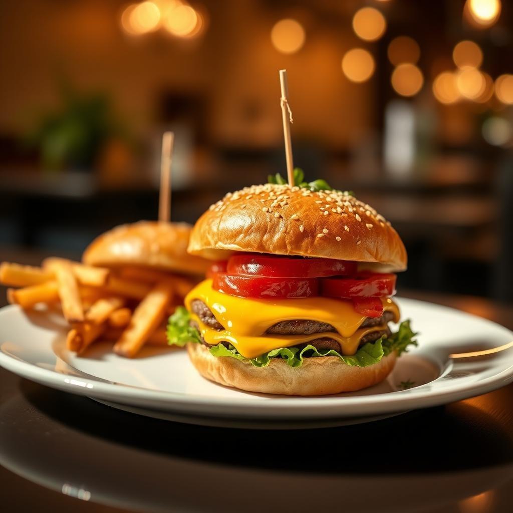 Classic American Cheeseburgers Classic American Cheeseburgers