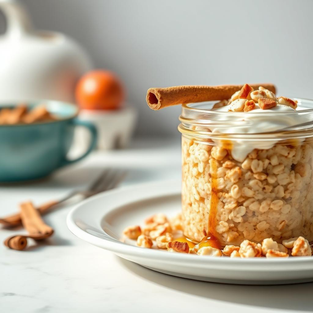 Overnight Maple Cinnamon Oats Overnight Maple Cinnamon Oats