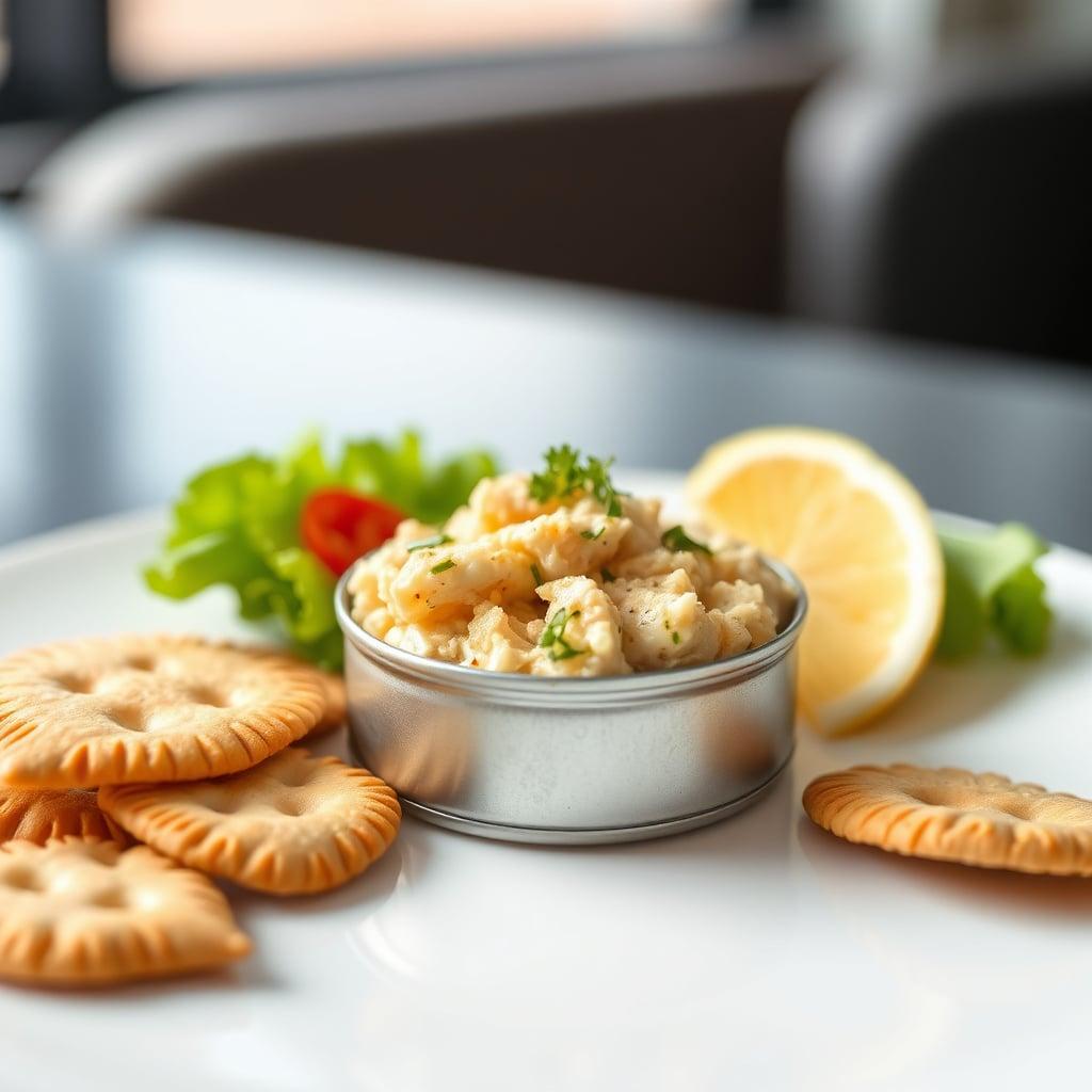 Grab-and-Go Canned Tuna & Crackers Grab-and-Go Canned Tuna & Crackers