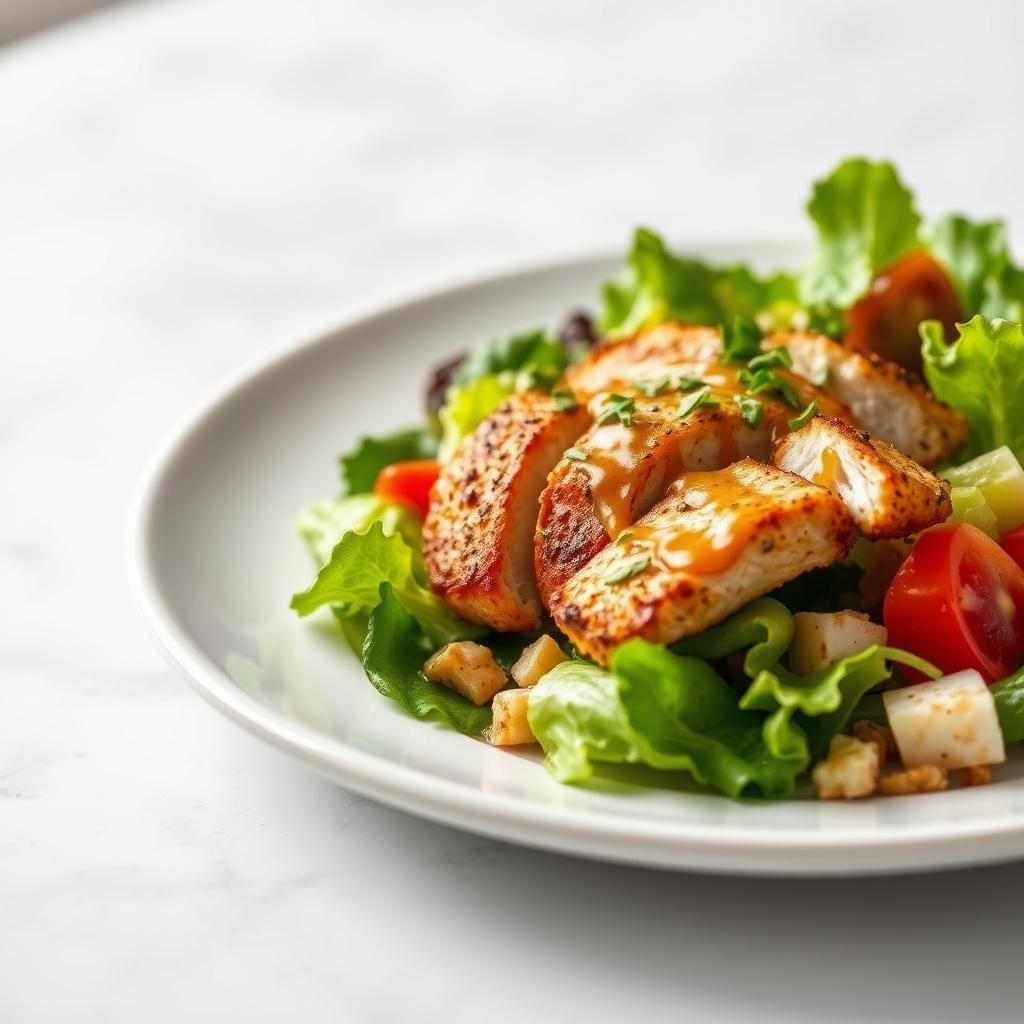 Blackened Chicken Salad with Cajun Vinaigrette