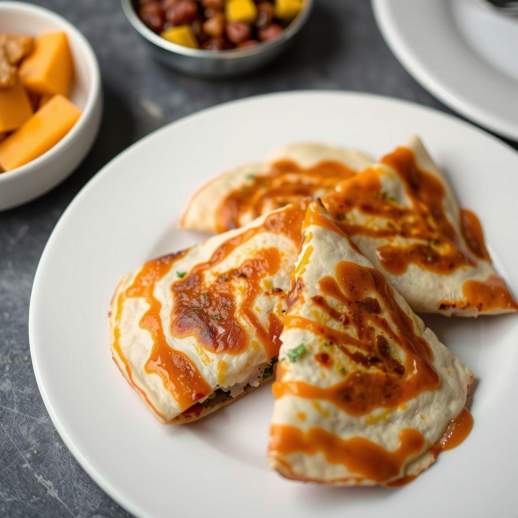 Crispy Black Bean and Cheese Quesadillas Crispy Black Bean and Cheese Quesadillas