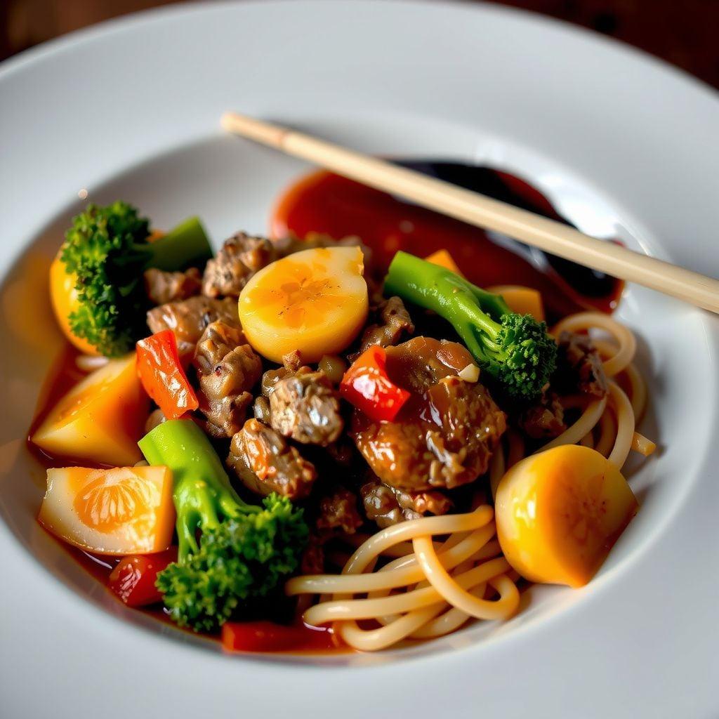 One-Skillet Beef and Broccoli Ramen One-Skillet Beef and Broccoli Ramen