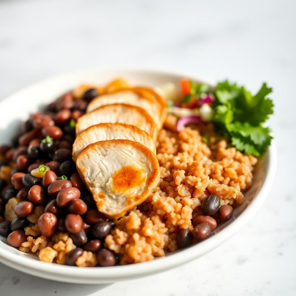 Hearty Bean and Veggie Burrito Bowl Hearty Bean and Veggie Burrito Bowl