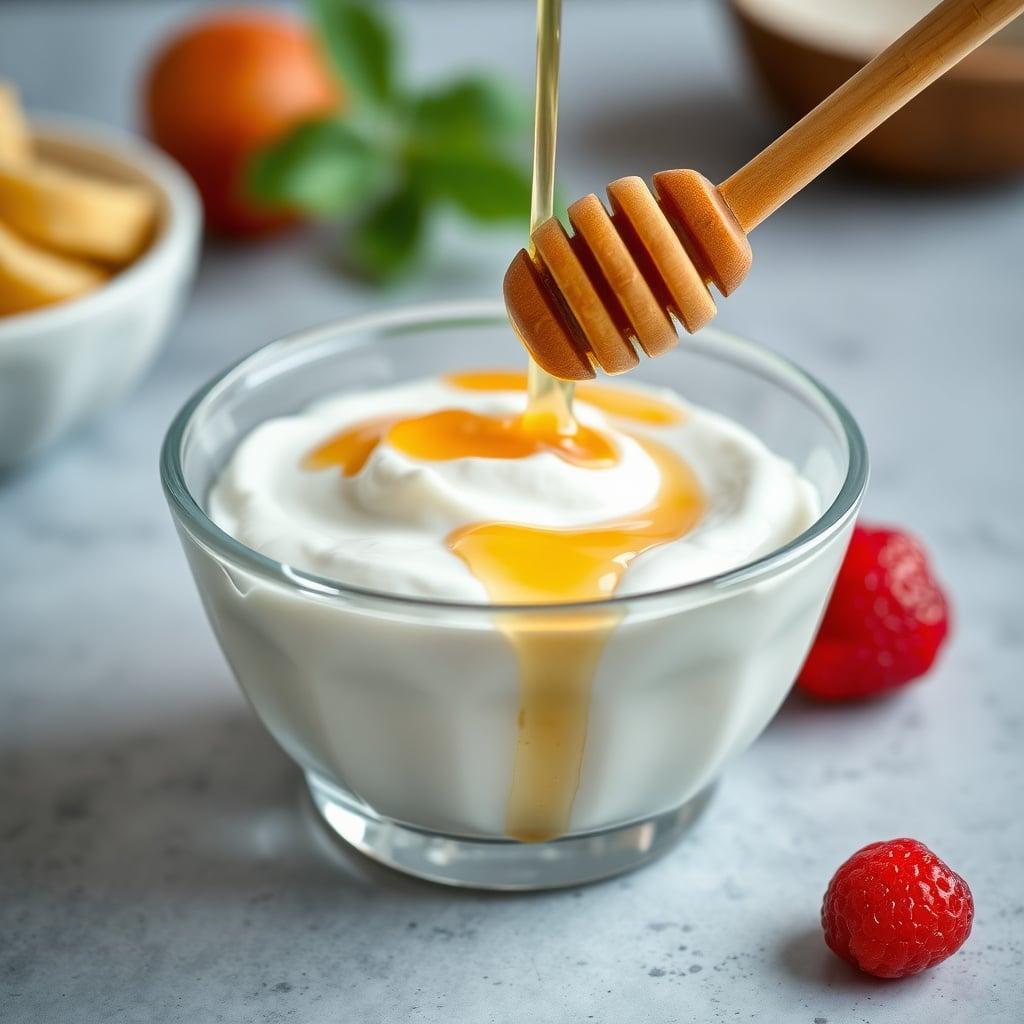 Greek Yogurt with Honey Greek Yogurt with Honey